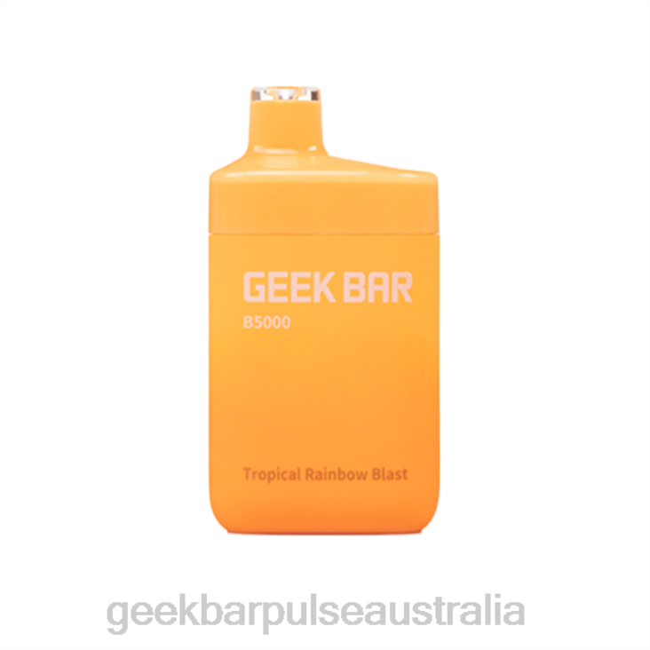 VNXX38 Geek Bar B5000 Disposable Tropical Rainbow Blast | Geek Bar Sydney