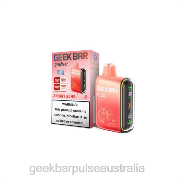 VNXX11 Geek Bar Pulse Disposable Cherry Bomb | Geek Bar Australia