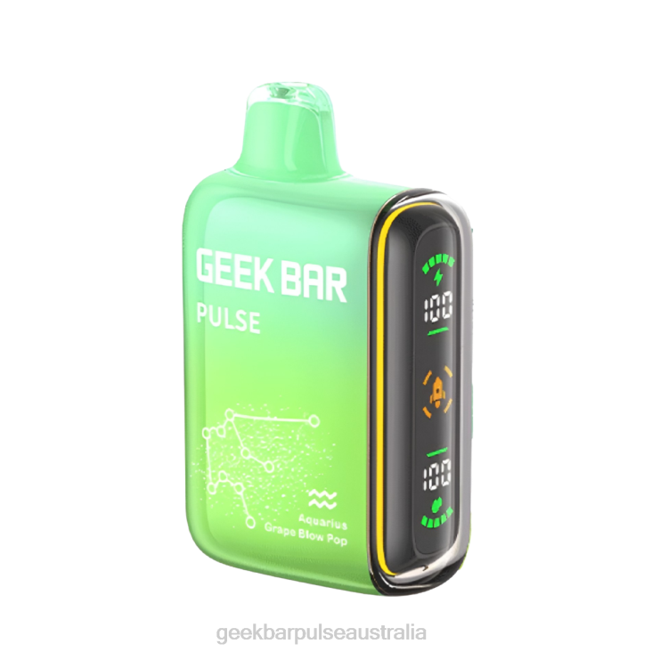 VNXX42 Geek Bar Pulse 15K Disposable Vape Aquarius Grape Blow Pop | Geek Bar pulse Australia