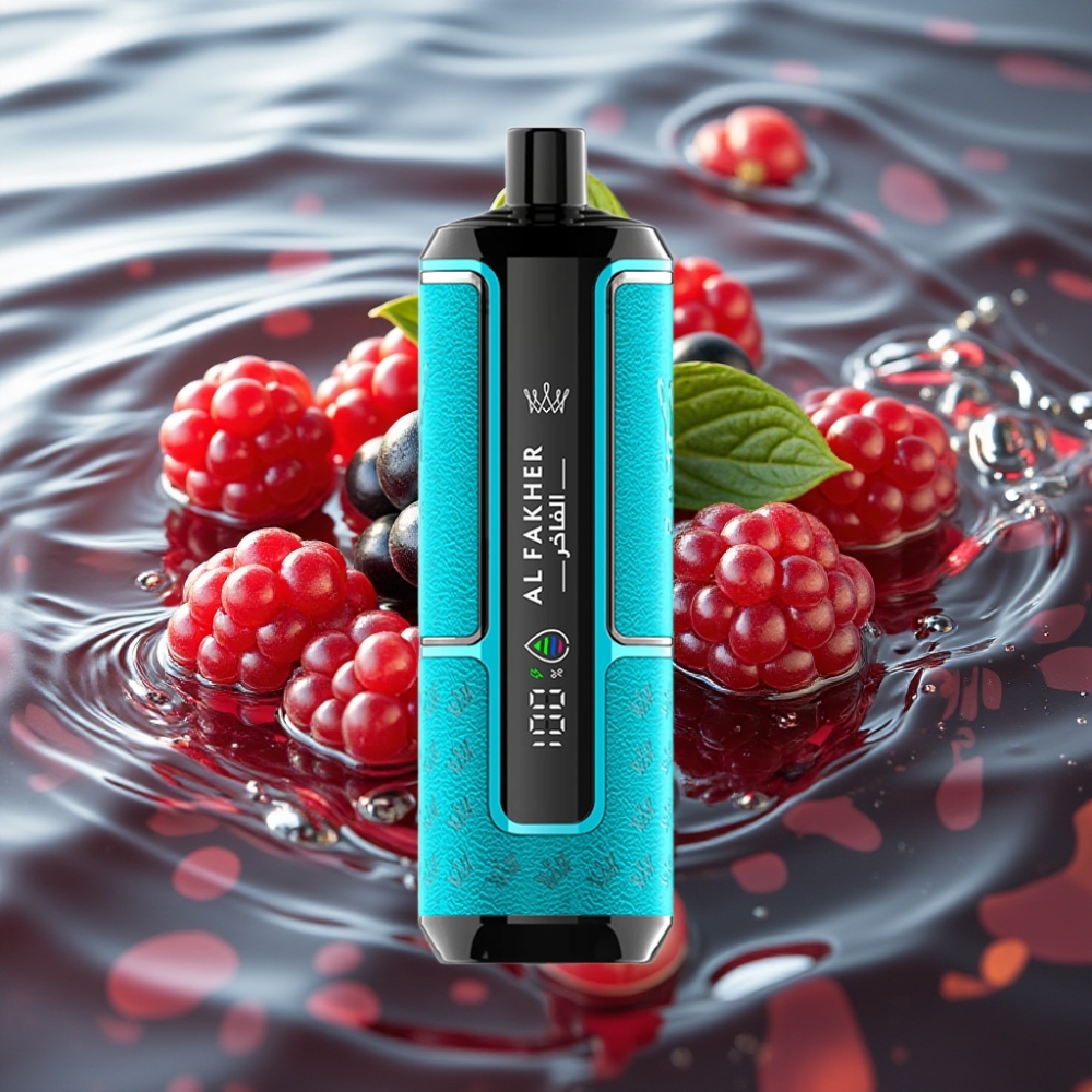 Al Fakher Crown Bar 15K Hypermax 22ml 600mAh Disposable Vape Kit Blackcurrant Mint