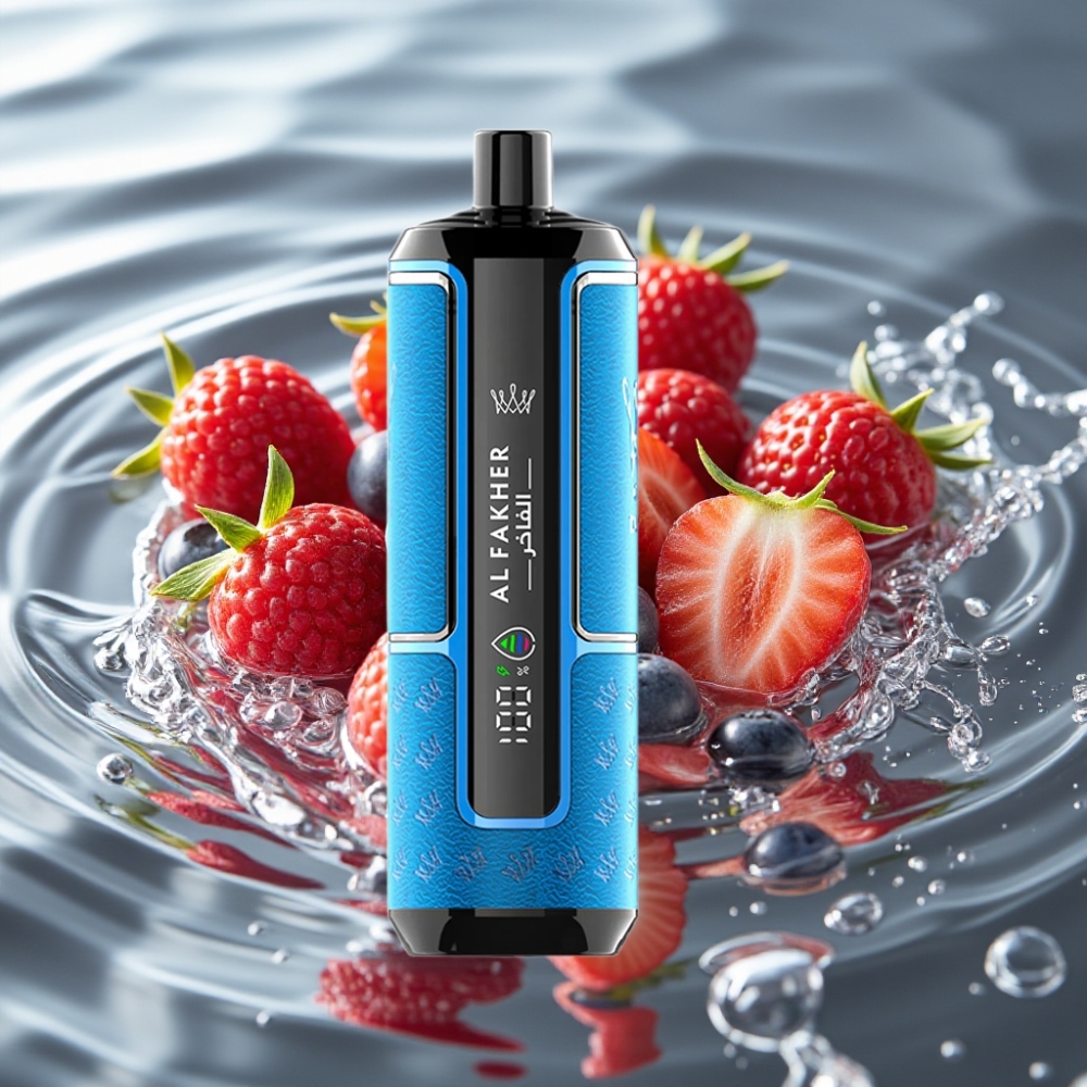 Al Fakher Crown Bar 15K Ultra Portable Disposable Vape Kit with 22ml E-Liquid & Type-C Charging