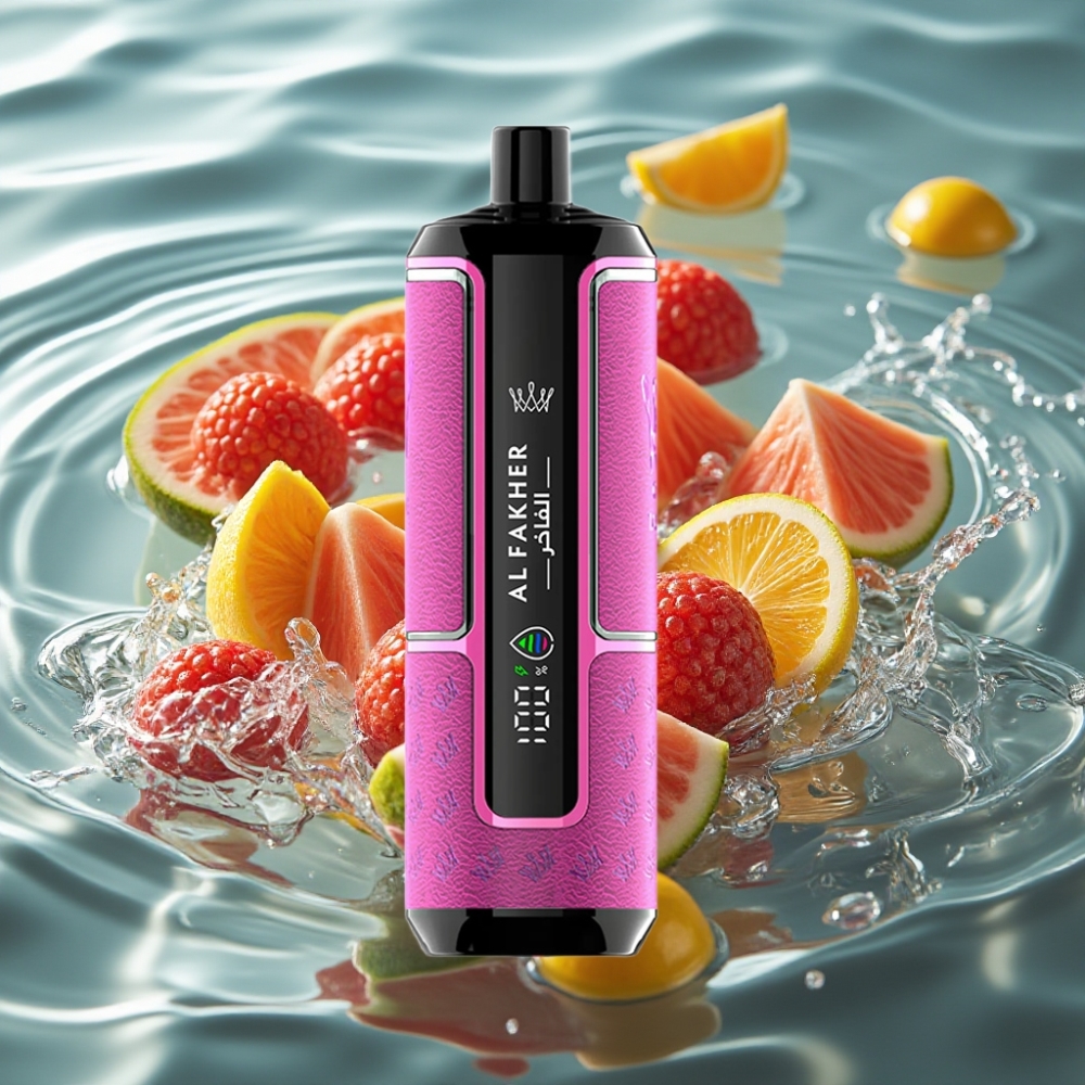 Al Fakher Crown Bar 22ml 15K Hypermax Disposable Vape Kit Luch Ice
