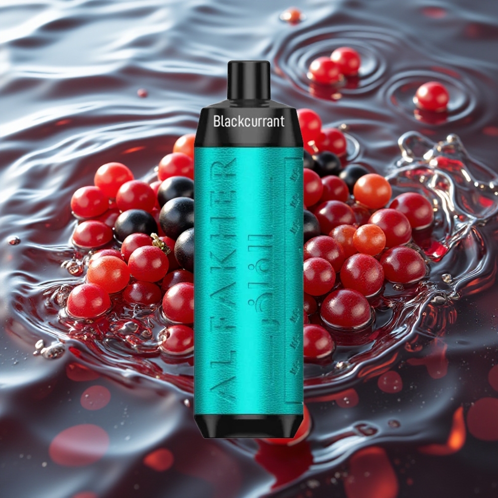 Al Fakher Crown Bar 8000 Crystal 18ml Disposable Vape Black Currant Ice