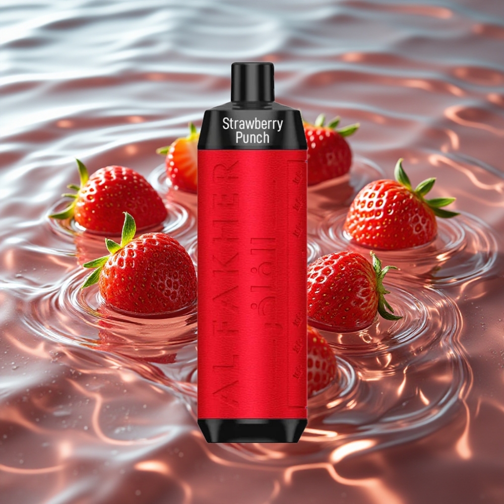 Al Fakher Crown Bar 8000 Crystal 18ml Disposable Vape Strawberry Punch
