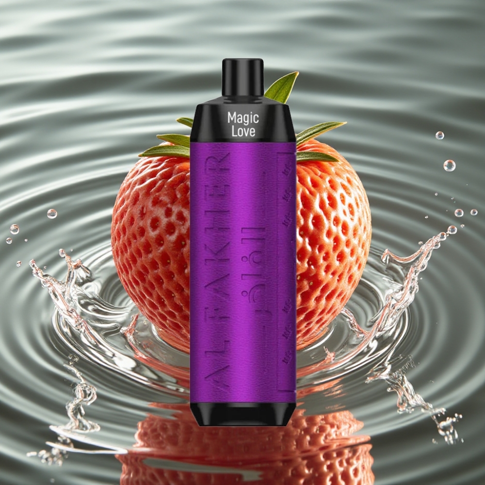 Al Fakher Crown Bar 8000 Puffs 18ml Crystal Disposable Vape Magic Love