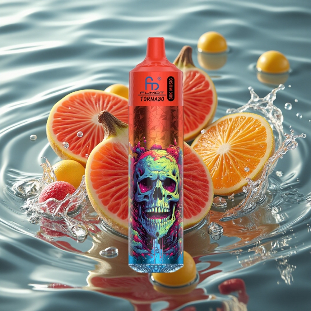 Fumot Randm Tornado 30000 30mL 30K Puffs LED Display Lush Ice