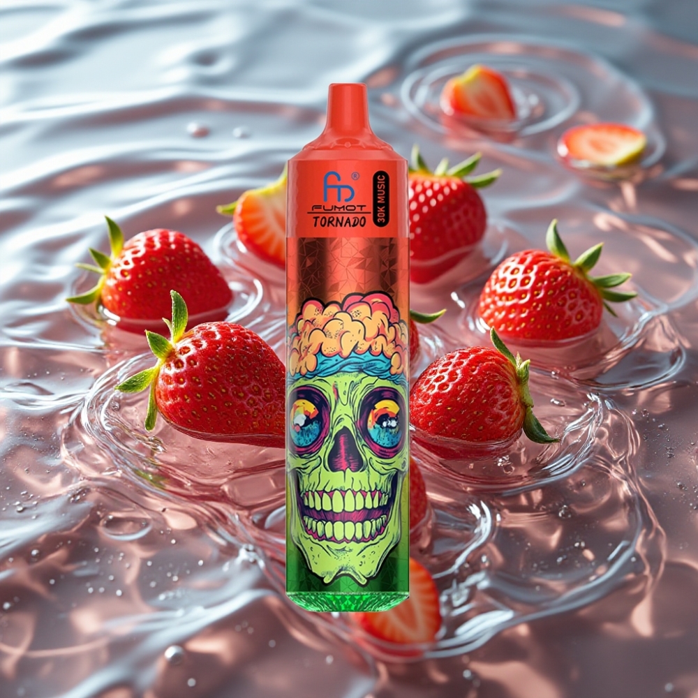 Fumot Randm Tornado 30000 30mL LED 600mAh Strawberry Berry Ice