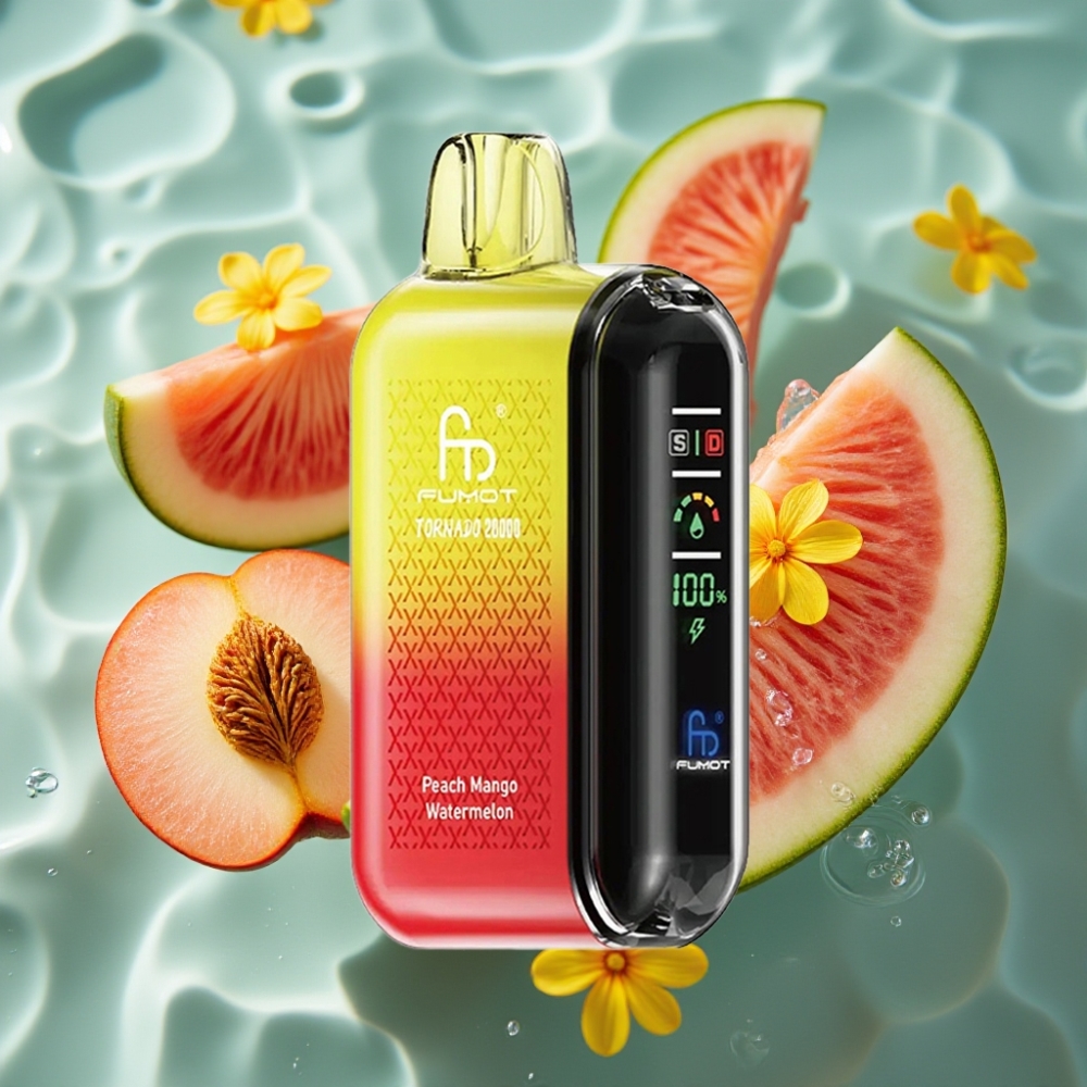Fumot Tornado 20ml E-liquid Capacity Smart Display