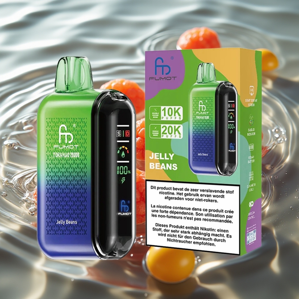 Fumot Tornado 20ml E-liquid Smart Display