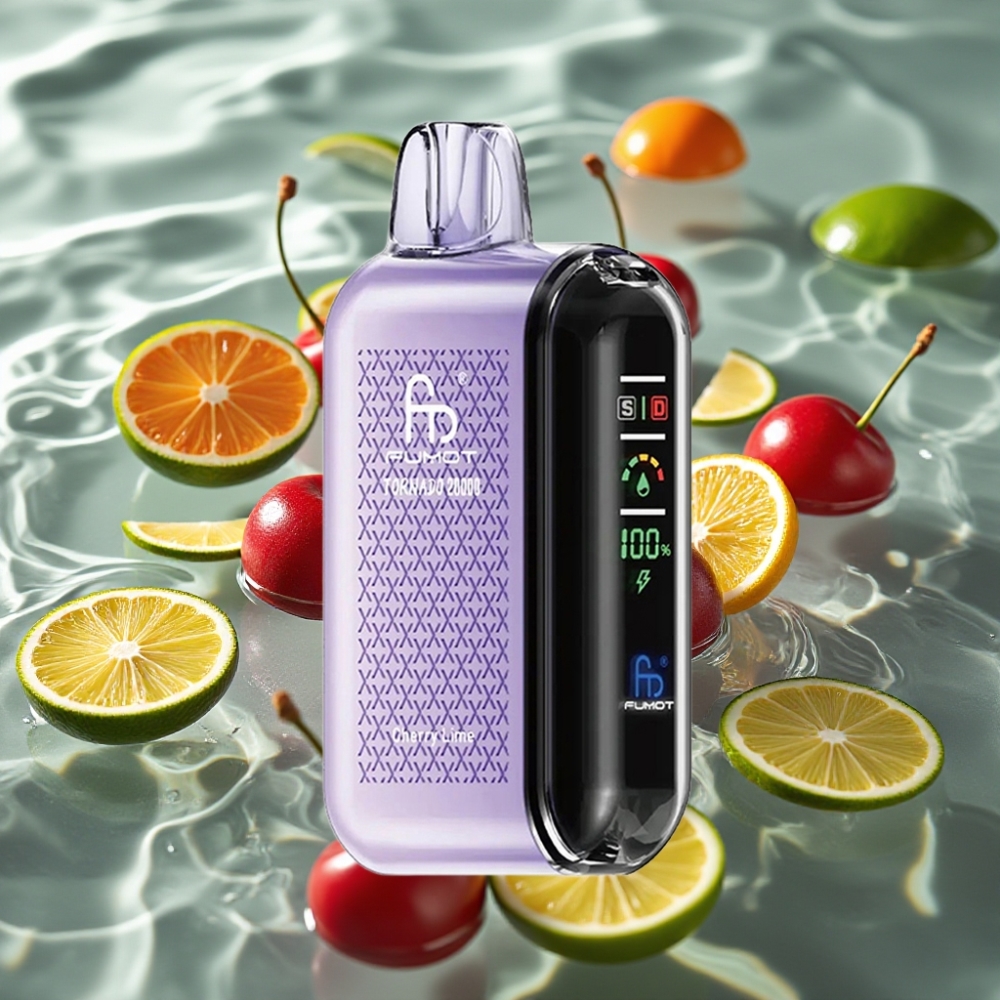Fumot Tornado Dual Mesh Coil 20000 Puffs Cherry Lime