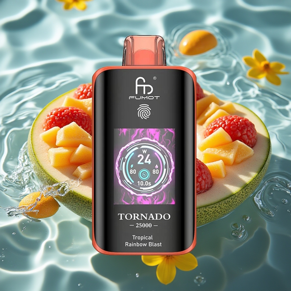 Fumot Tornado 700mAh HD Screen 25000 Puffs