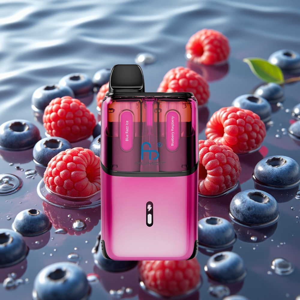 Fumot Ultra T32000 24ml 800mAh Type-C Disposable Vape Blue Razz Ice - Blueberry Raspberry