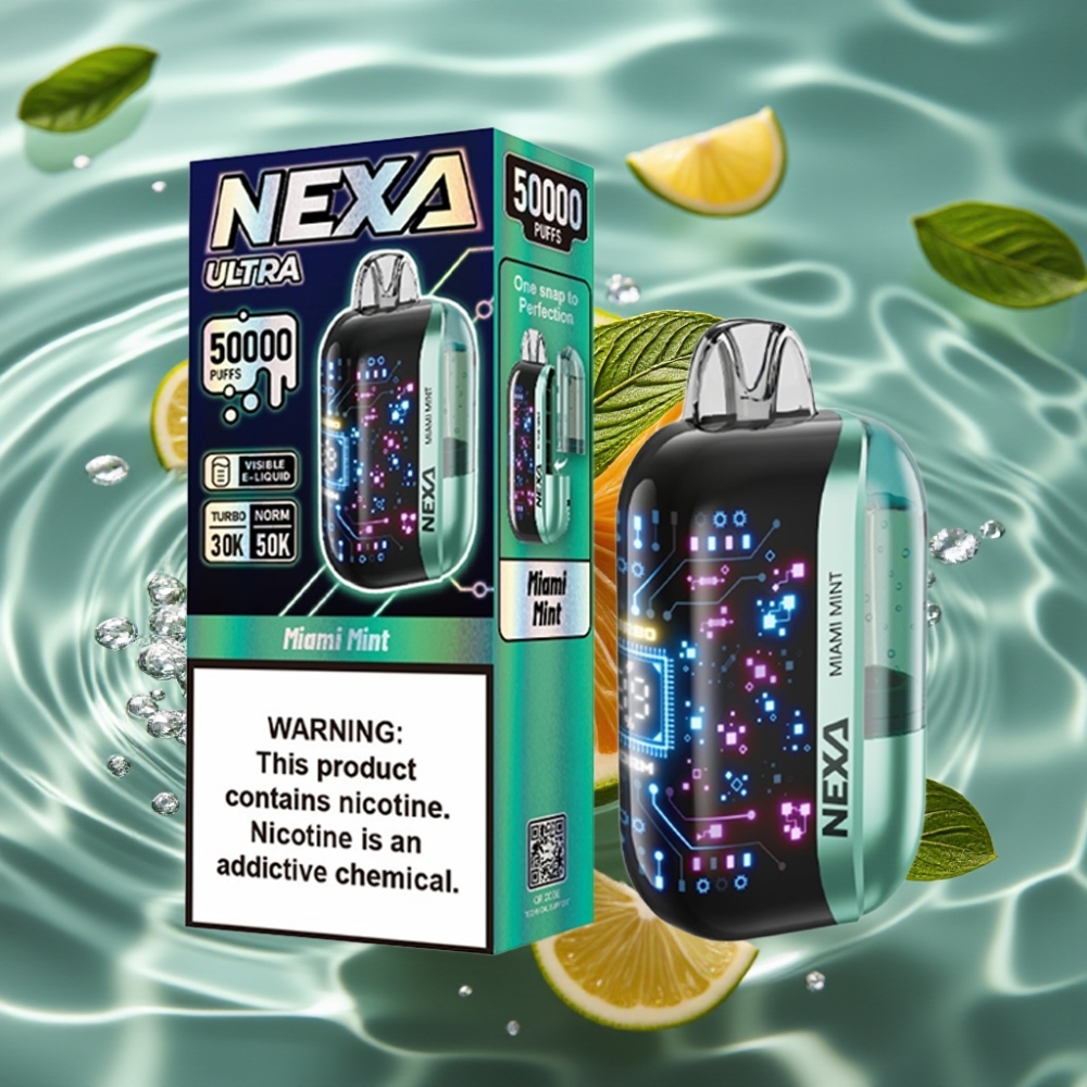 NEXA Ultra 50K 20ml 5% Display Screen Disposable Vape