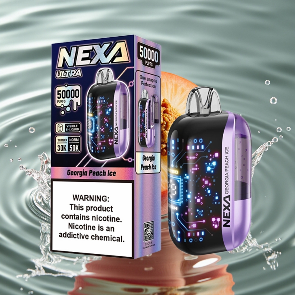 NEXA Ultra 50K Disposable Vape - 50000 Puffs, 20ml, Type-C Charging