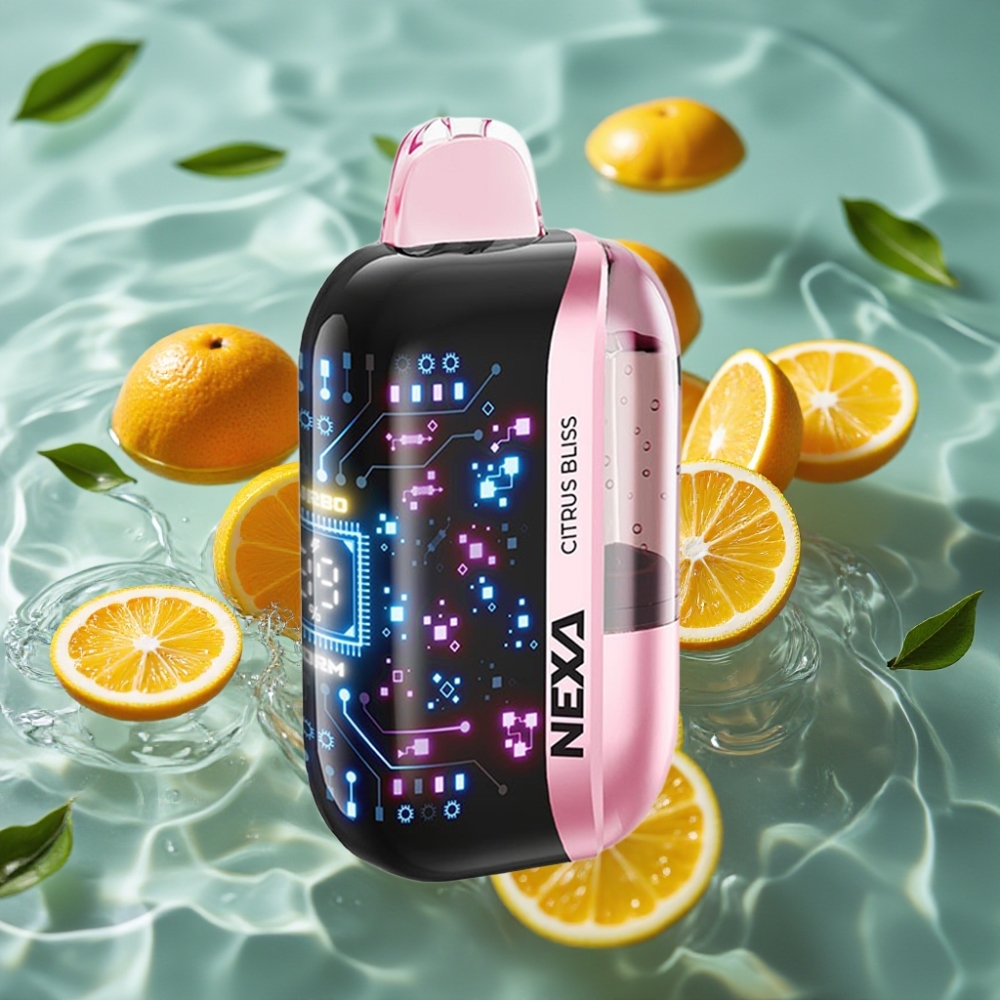 NEXA Ultra 50K Disposable Vape with 50000 Puffs & 3D Curved Screen Citrus Bliss