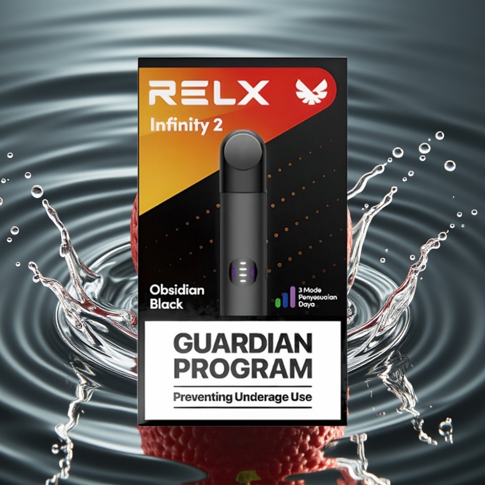 RELX Infinity 2 Vape Device with 1.9ml Pod & 440mAh Battery Darkasteroid