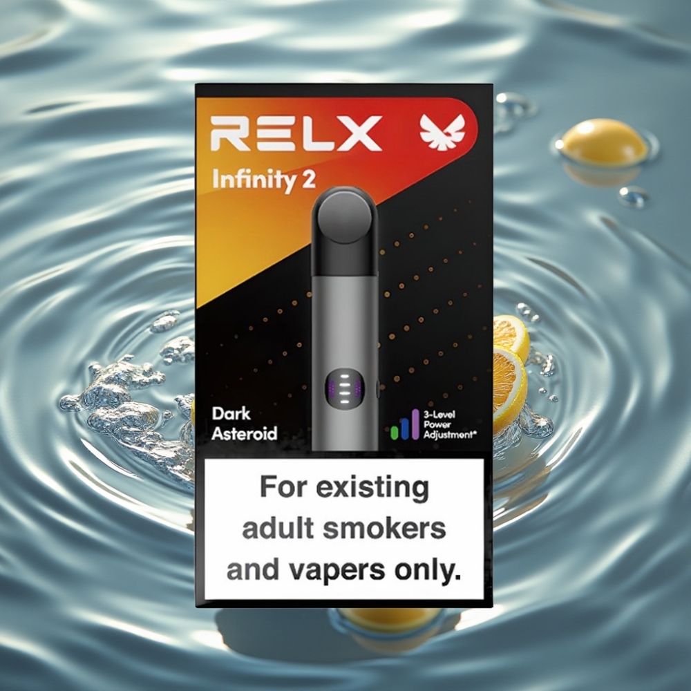 RELX Infinity 2 Vape Device with 1.9ml Pod & 440mAh Battery Grey