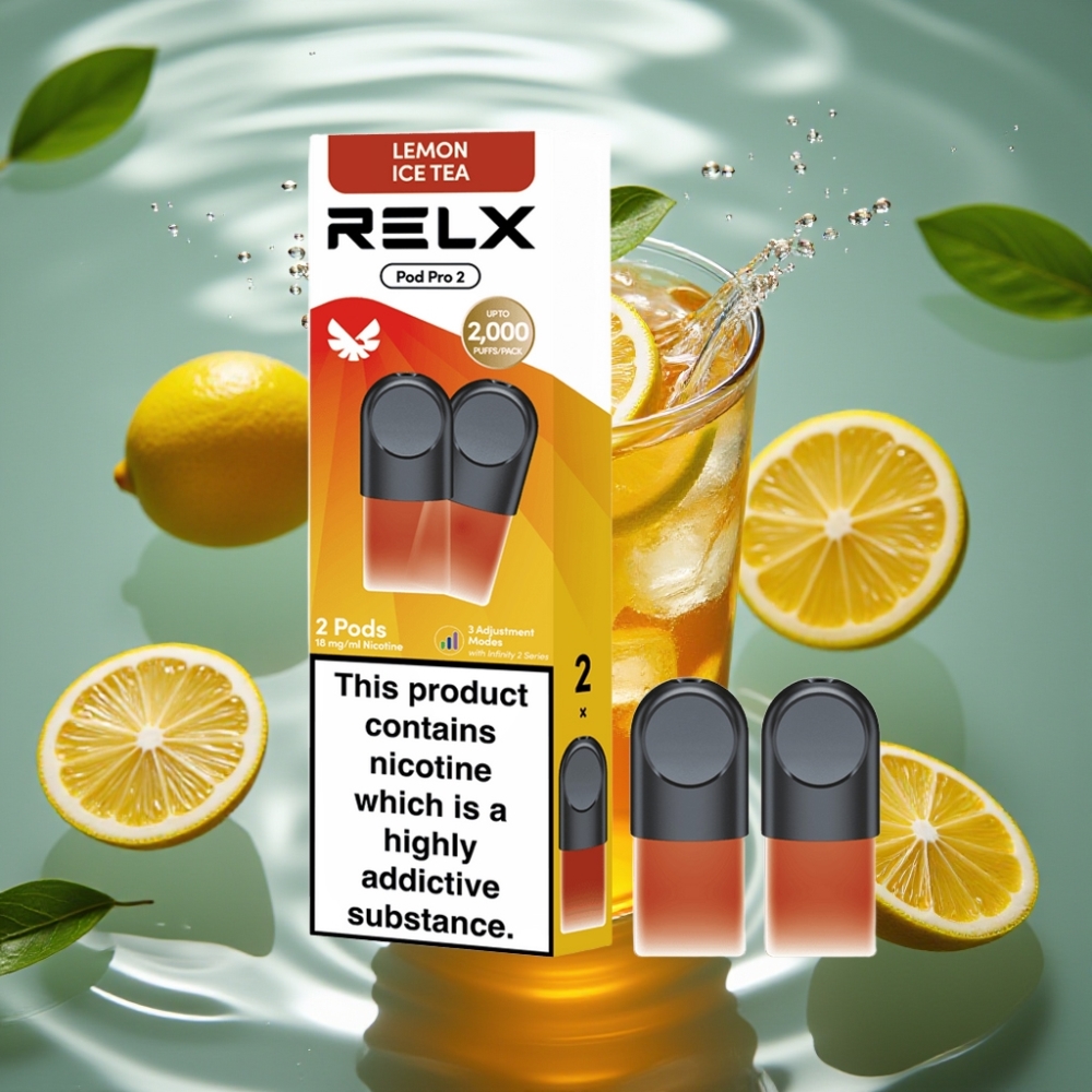 RELX Pod Pro 2 | 1.8% Nicotine | 600 Puffs | 3 Voltage Modes