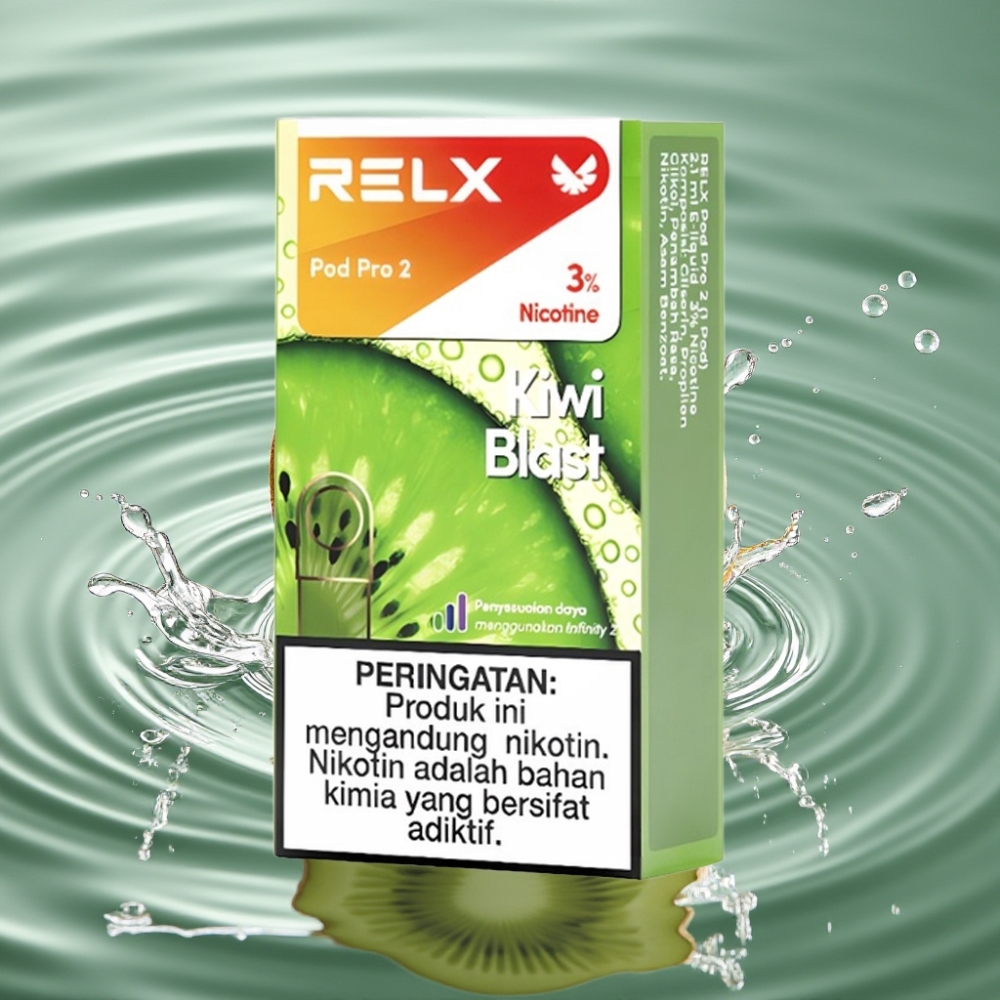 RELX Pod Pro 2 | 3% Nicotine | 600 Puffs | 1.9ml | 3 Voltage Modes