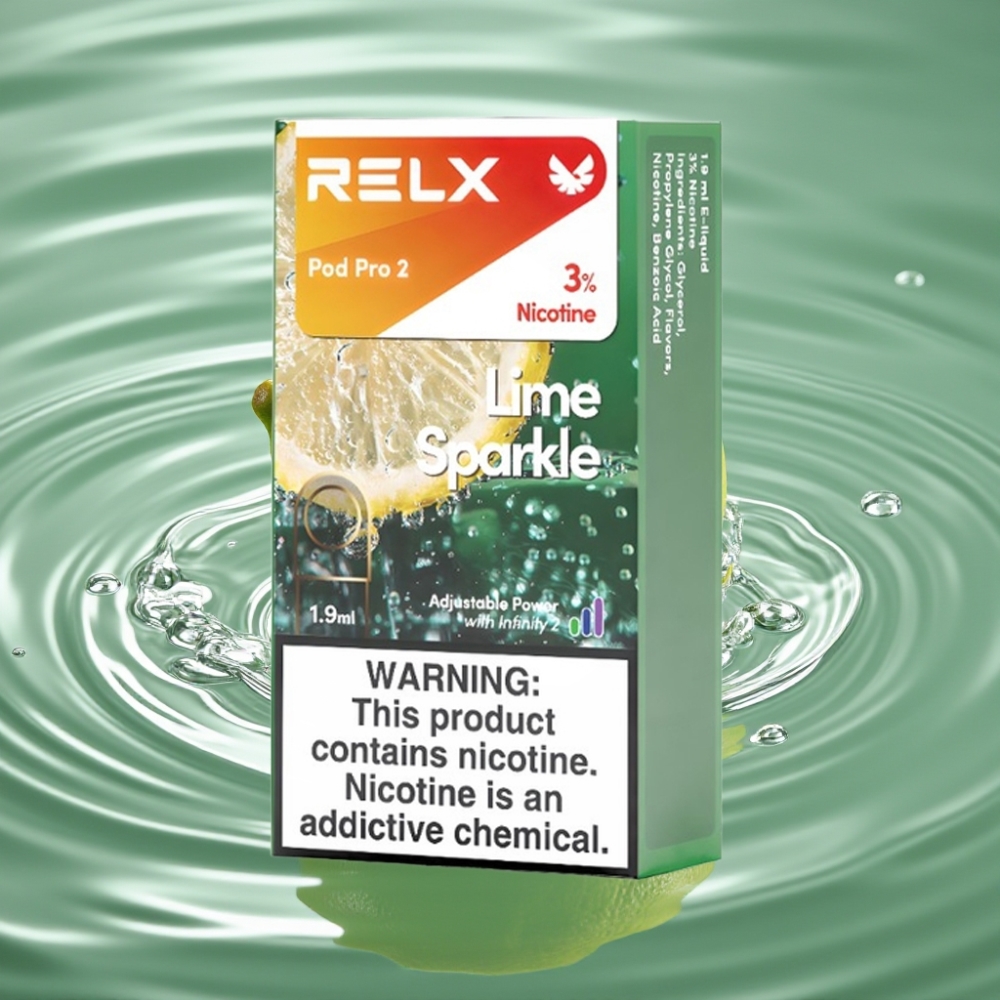 RELX Pod Pro 2 - 3% Nicotine, 600 Puffs, 3 Voltage Modes