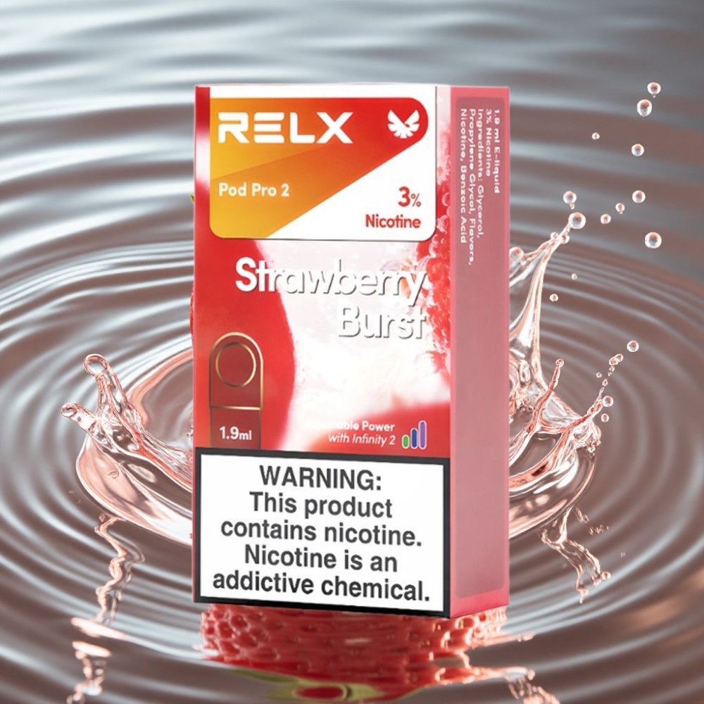 RELX Pod Pro 2 - 600 Puffs, 3% Nicotine, 3 Voltage Modes