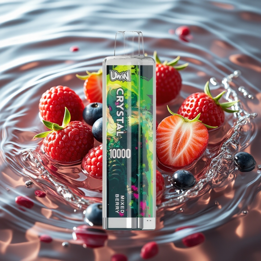 UWIN Crystal 10000 Puffs 18ml RGB Mixed Berry