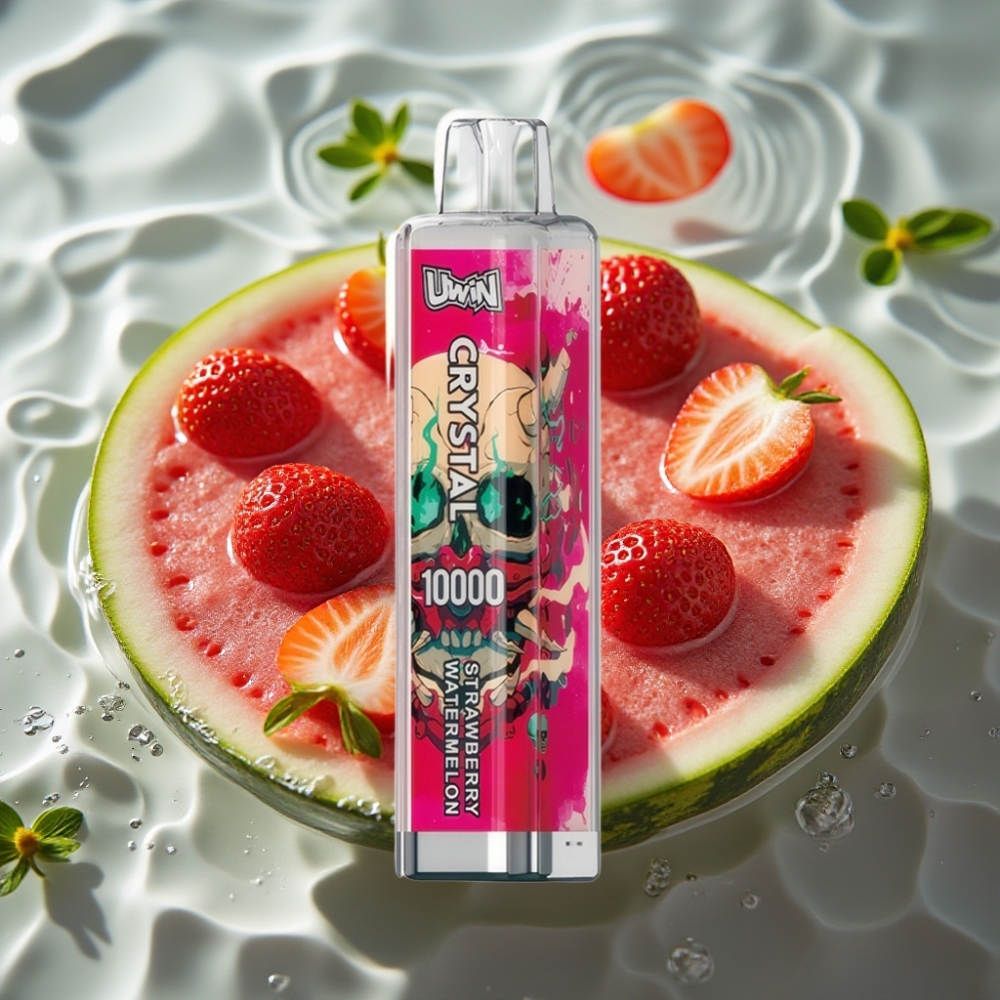UWIN Crystal 10000 Puffs 18ml RGB Strawberry Watermelon