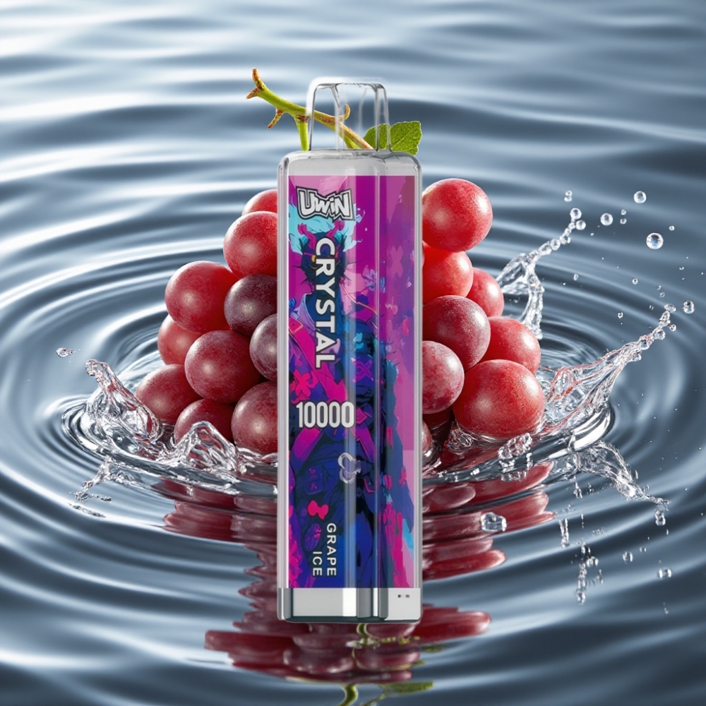 UWIN Crystal 10000 Puffs RGB 18ml Grape Ice