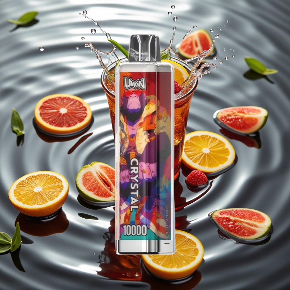 UWIN Crystal 10000 Puffs RGB 18ml Type-C Cola Ice