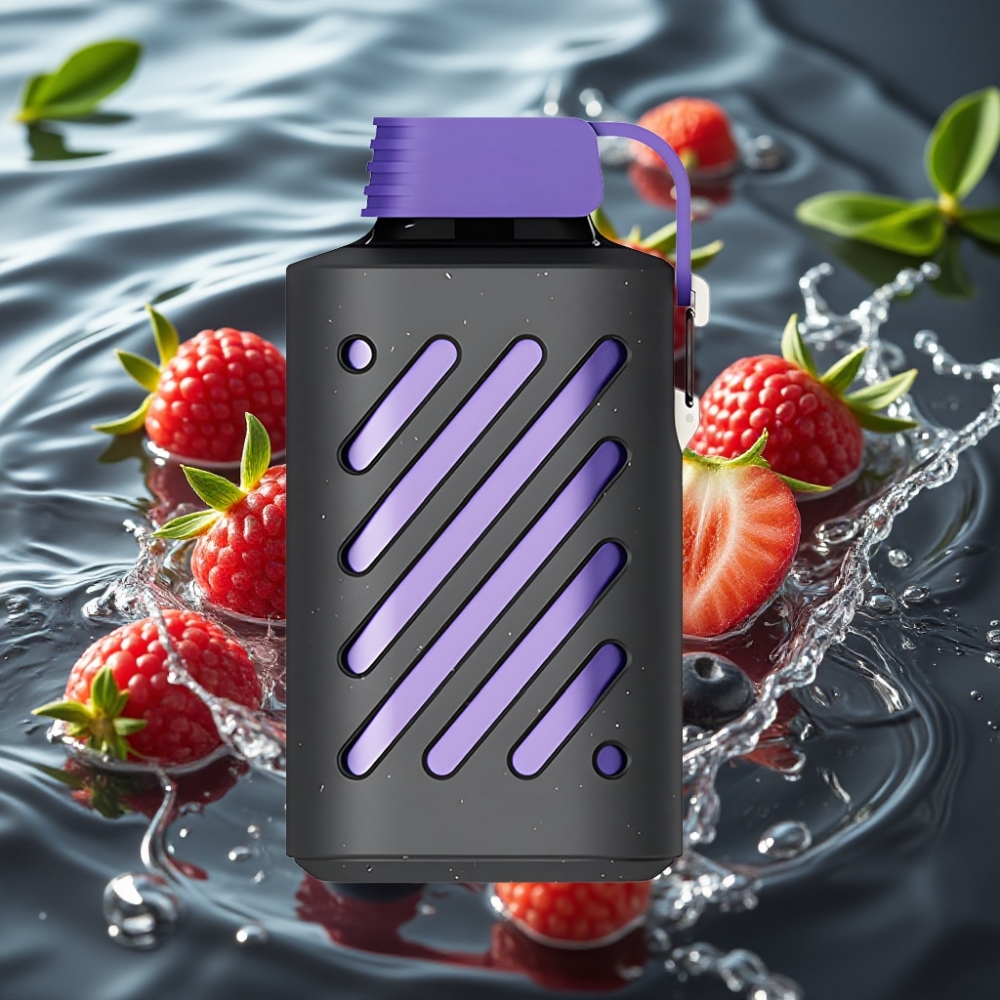 VOZOL GEAR 10000 Disposable Vape with 30 Flavors & 65% PCR Materials Forest Berry Storm