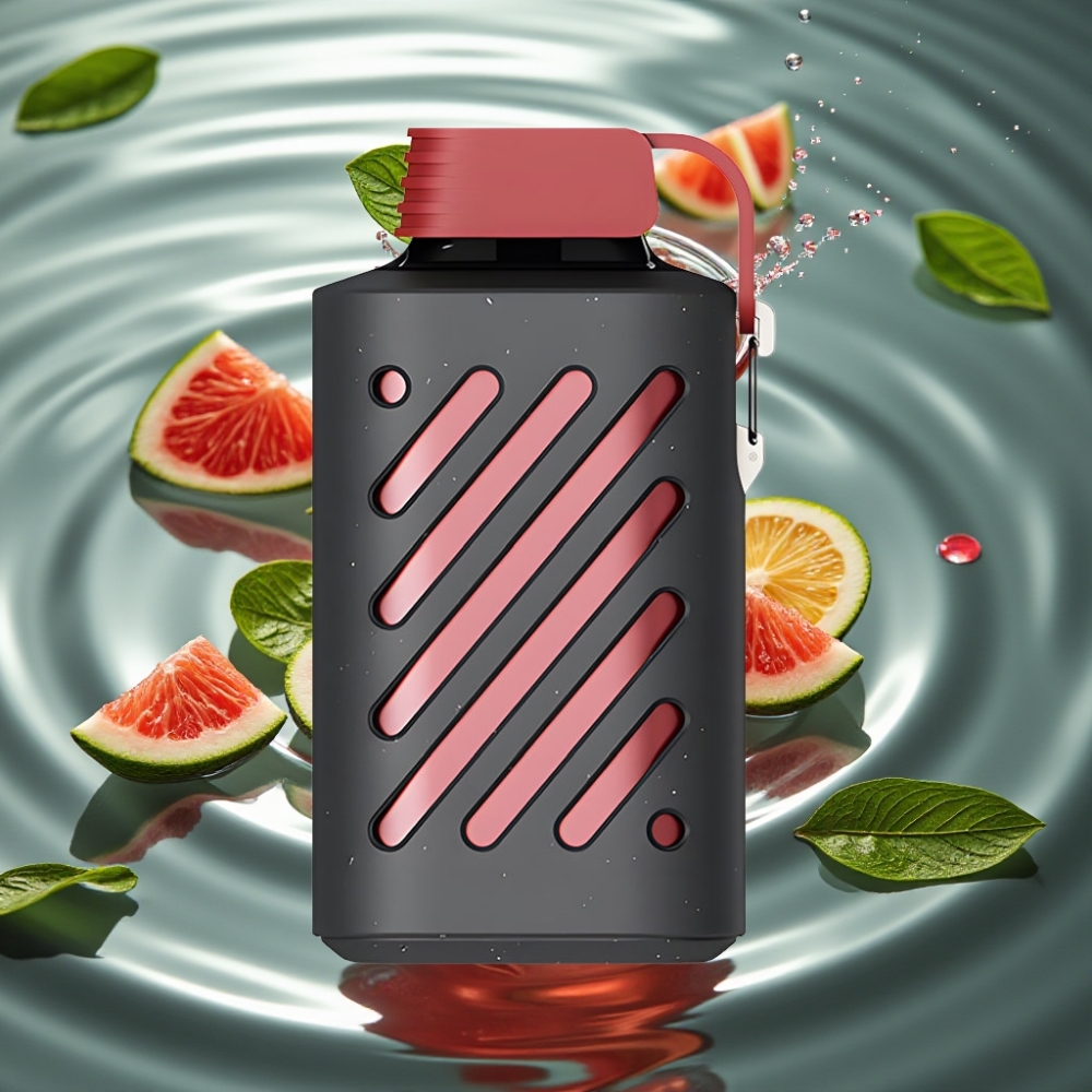 VOZOL GEAR 10000 Disposable Vape with 30 Flavors and Multi-Functional Buckle Red Mojito