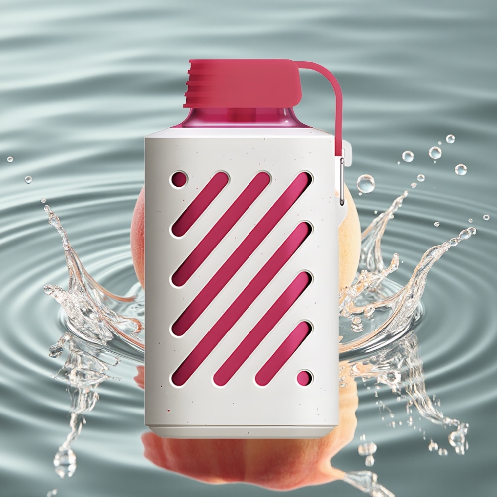 VOZOL GEAR 10000 Disposable Vape with 30 Flavors and VAMT Mesh Coil Peach Ice