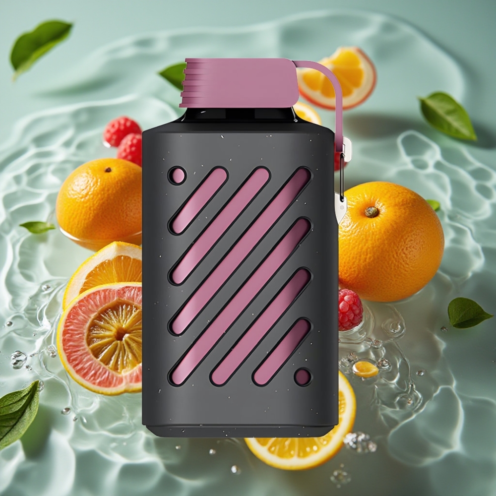 VOZOL GEAR 10000 Disposable Vape with VAMT Mesh Coil & 30 Flavors Passion Fruit Raspberry Tangerine
