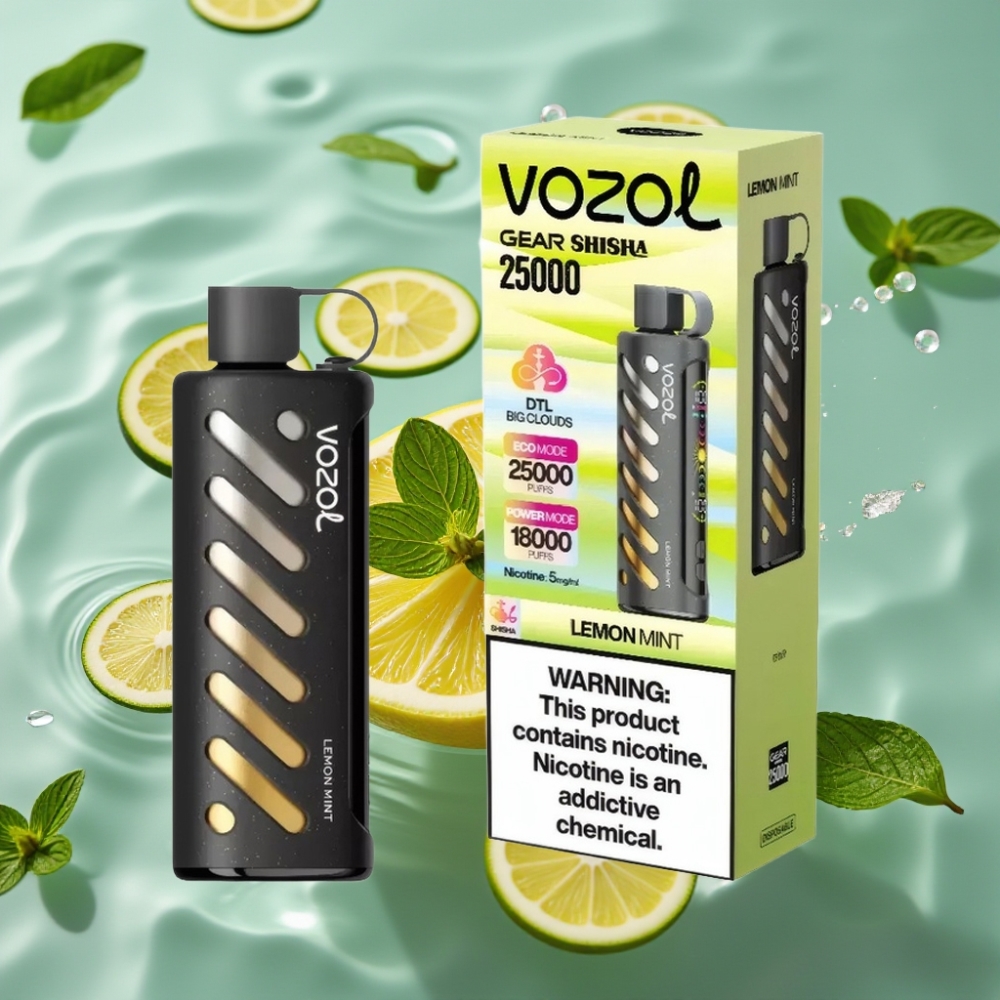 VOZOL Gear Shisha 30 Delicious Flavors 25000 Puffs