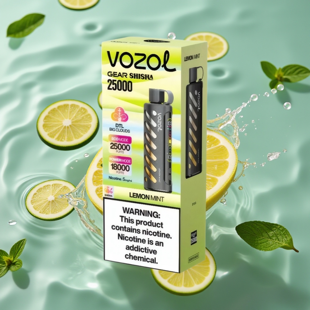 VOZOL Gear Shisha 30 Delicious Flavors 25000 Puffs