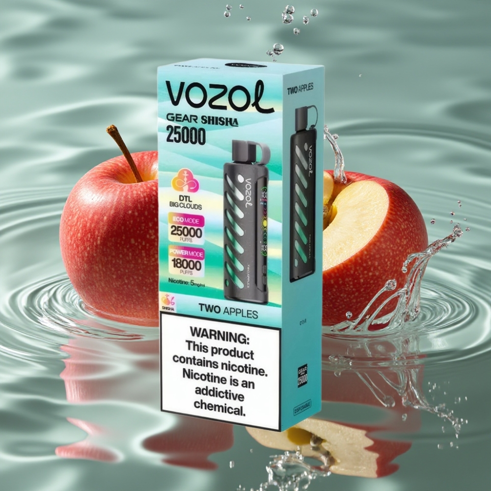 VOZOL Gear Shisha 30 Flavors 25000 Puffs Dual Mesh Modes