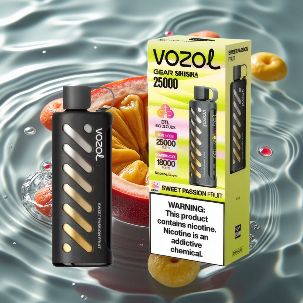 VOZOL Gear Shisha Dual Mesh Dual Modes 25000 Puffs 30 Delicious Flavors