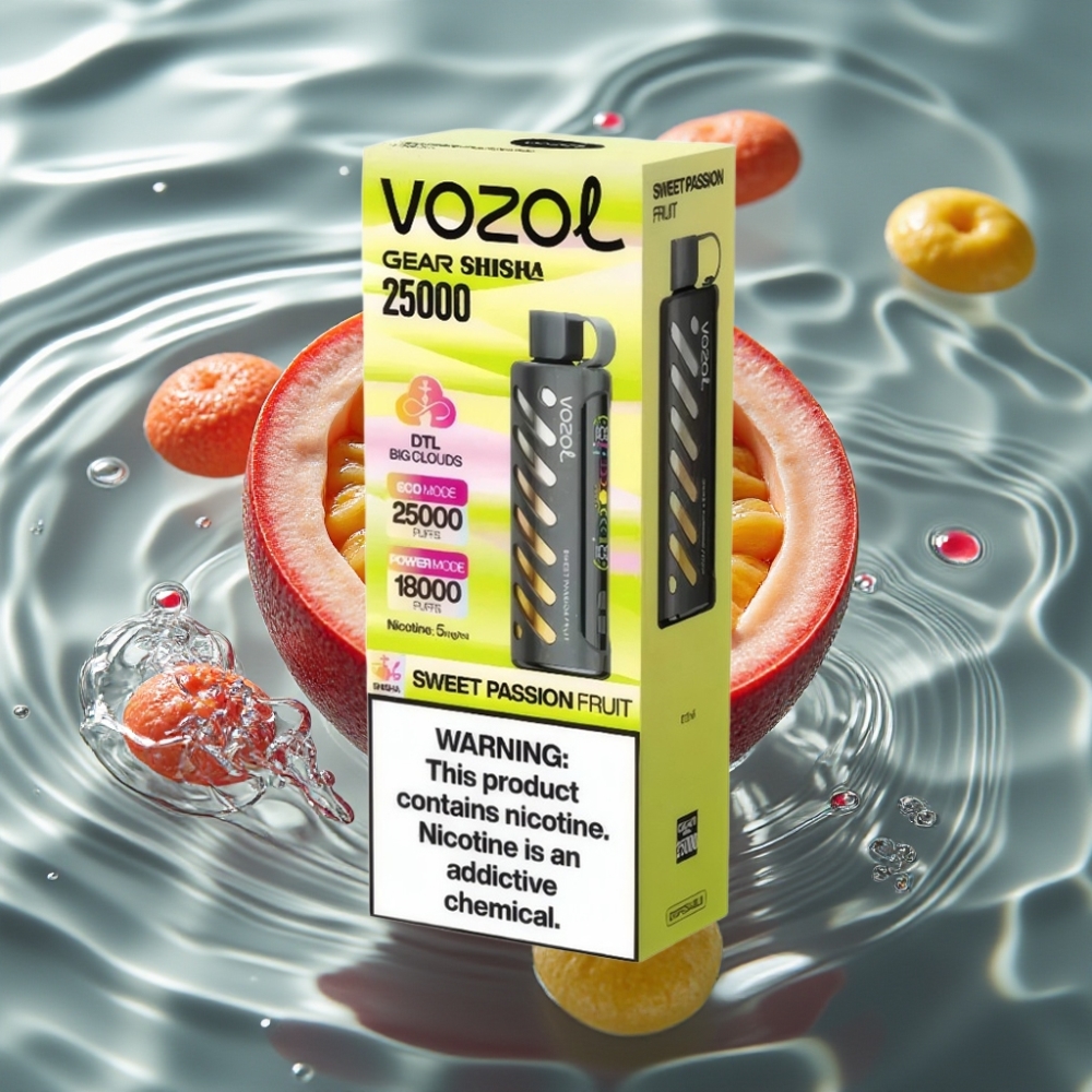 VOZOL Gear Shisha Dual Mesh Dual Modes 25000 Puffs 30 Delicious Flavors