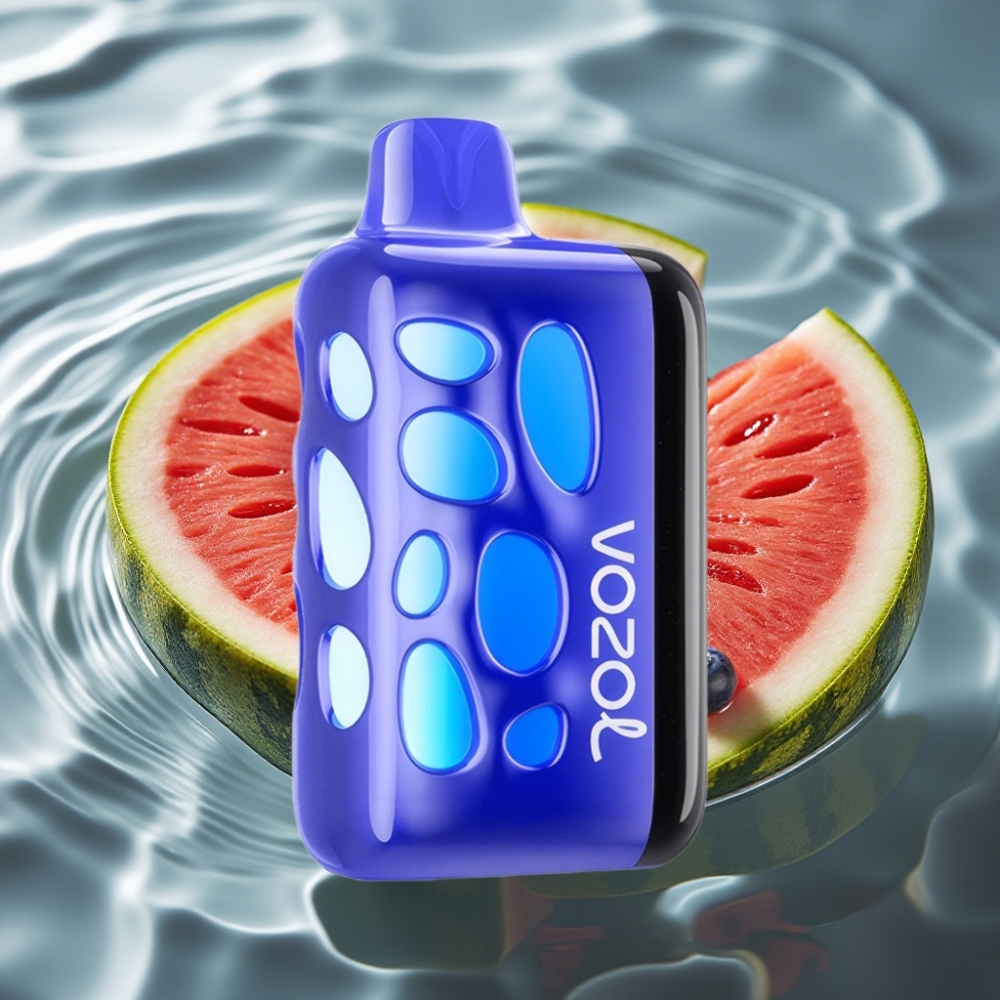 VOZOL RAVE 40000 270° Glow & Beat-Synced Party Mode Disposable Vape Blueberry Watermelon