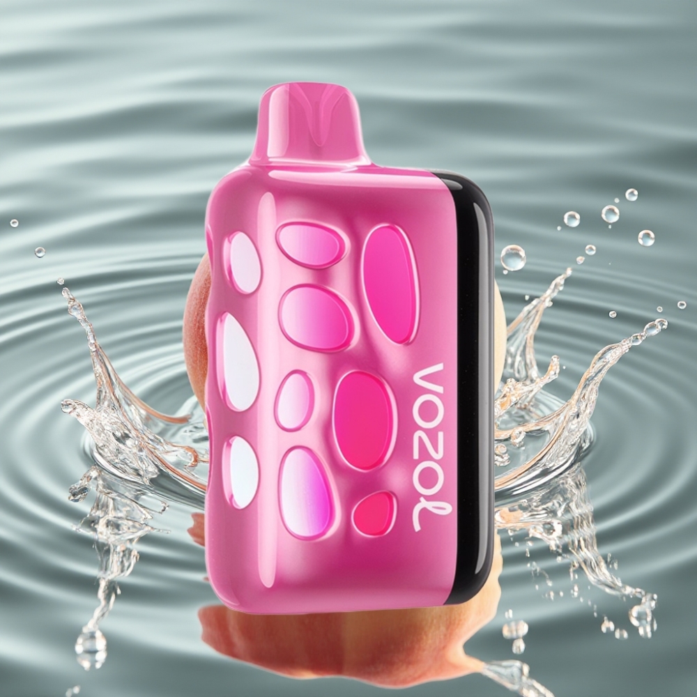 VOZOL RAVE 40000 270° Vibrant Glow & Beat-Synced Party Mode Peach Ice