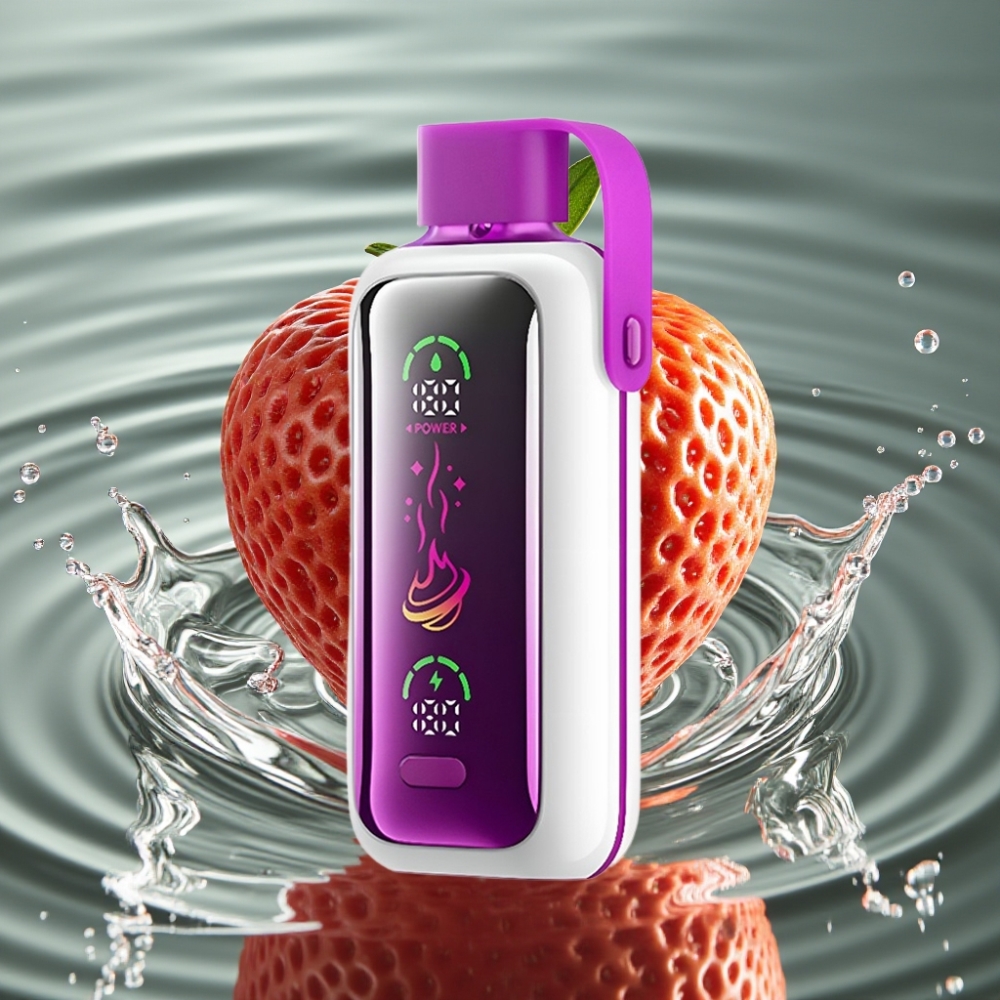 VOZOL Star 20000 Puffs with 2.2" HD Mirror Screen & Dual Mesh Love 777