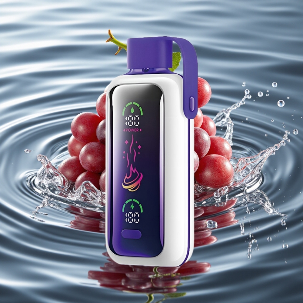 VOZOL Star 2.2" HD Mirror Screen 20000 Puffs Grape Ice