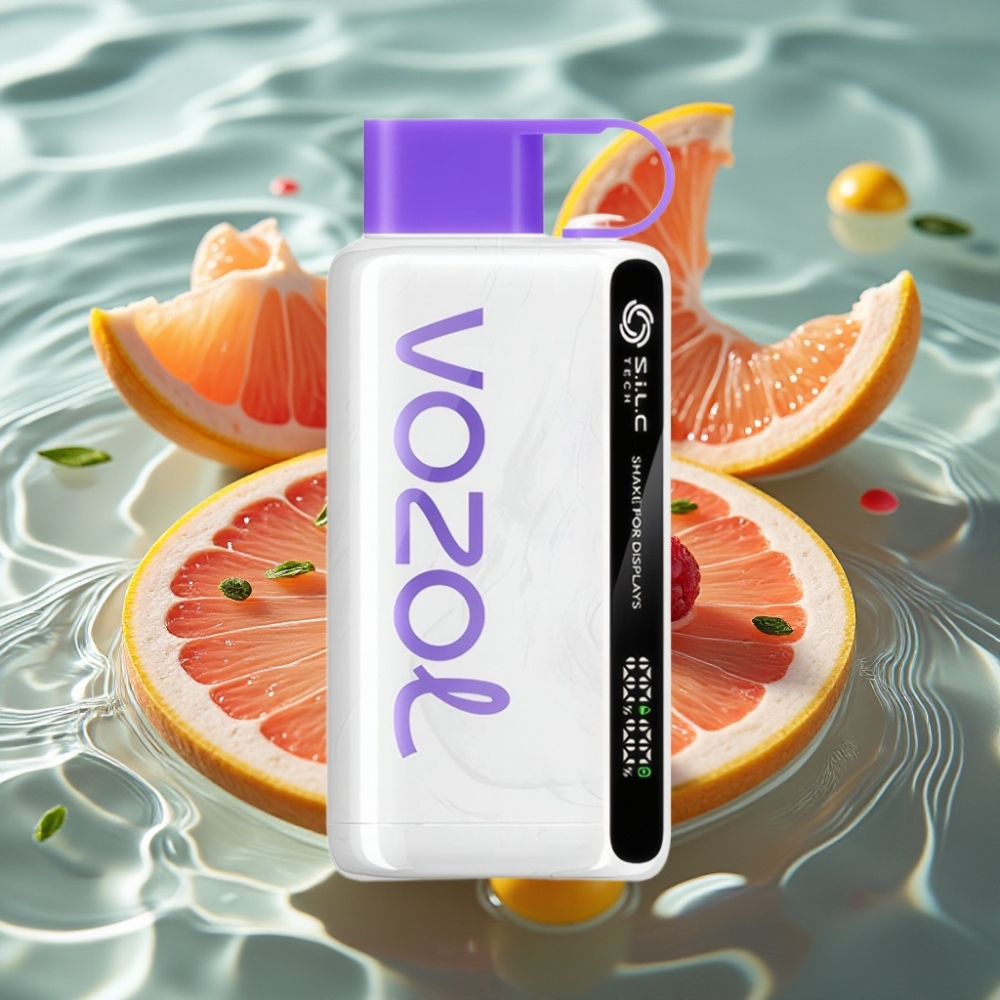 VOZOL STAR 9000/12000 Disposable Vape with 30% Faster Charge & 650mAh Battery Cranberry Mango Grapefruit
