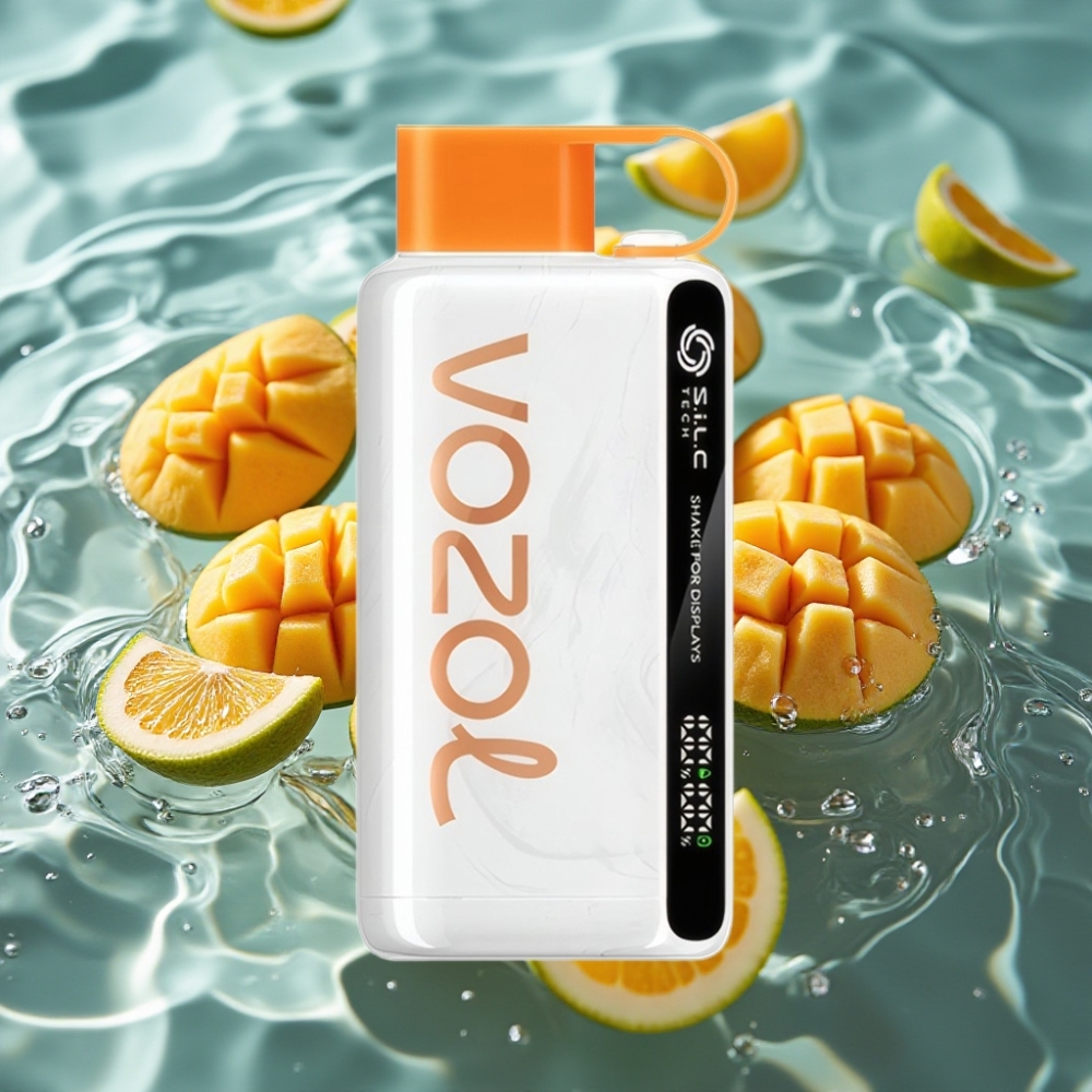 VOZOL STAR 9000/12000 Disposable Vape with 30% Faster Charge & 650mAh Battery Mexica Mango Ice