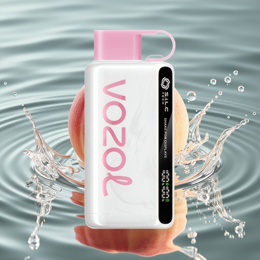 VOZOL STAR Recycled 9000/12000 Disposable Vape with 30% Faster Charge Peach Ice